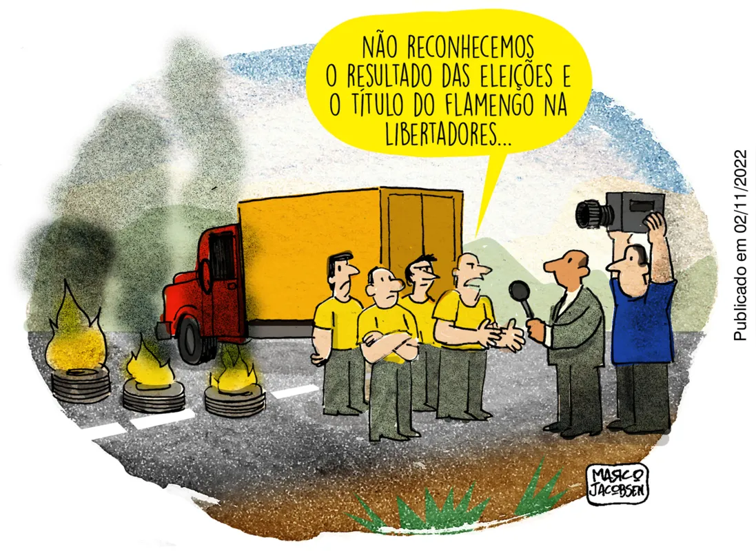 Imagem ilustrativa da imagem Charge 08/02/2023
