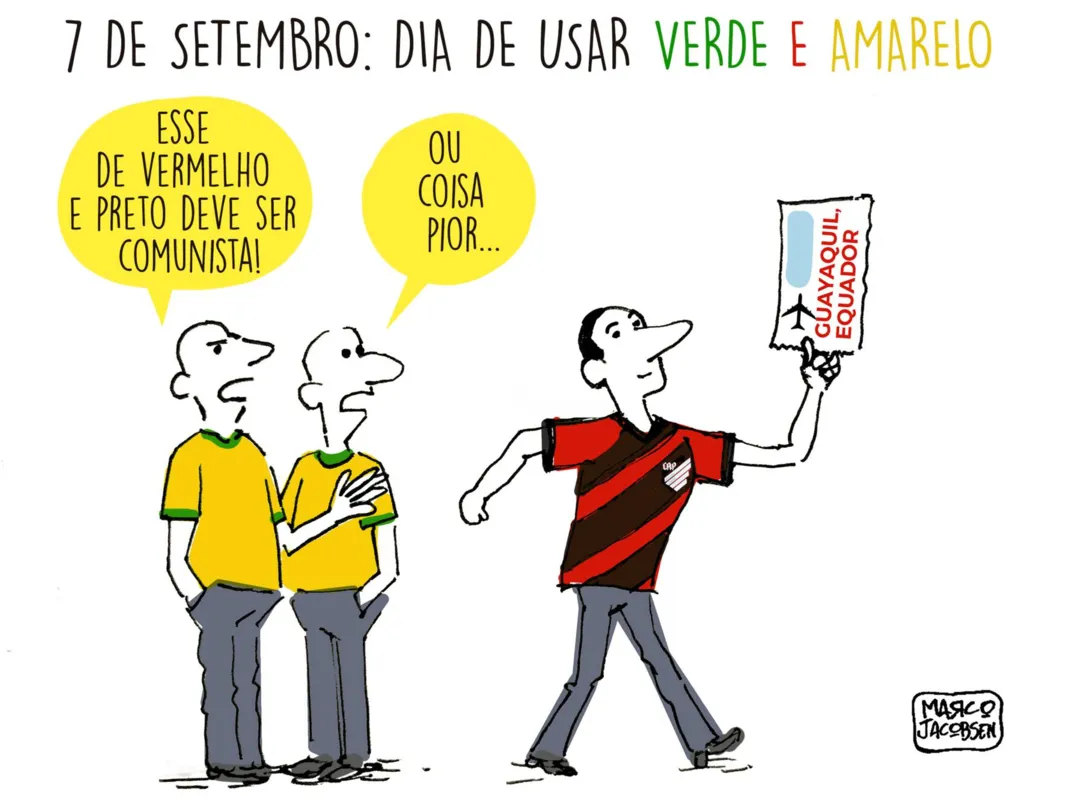 Imagem ilustrativa da imagem Charge 08/09/2022