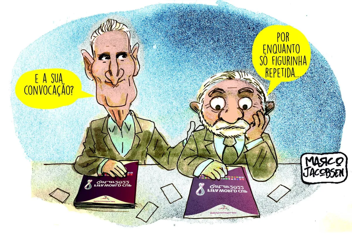 Imagem ilustrativa da imagem Charge 08/11/2022
