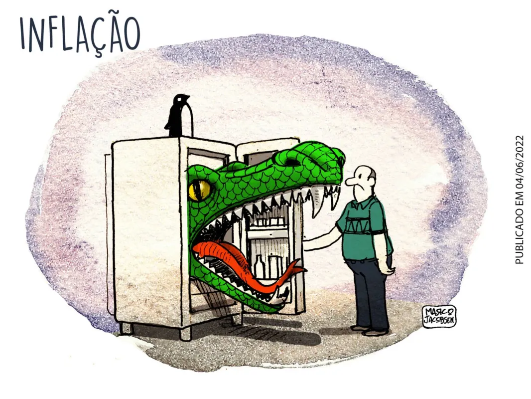 Imagem ilustrativa da imagem Charge 10/02/2023