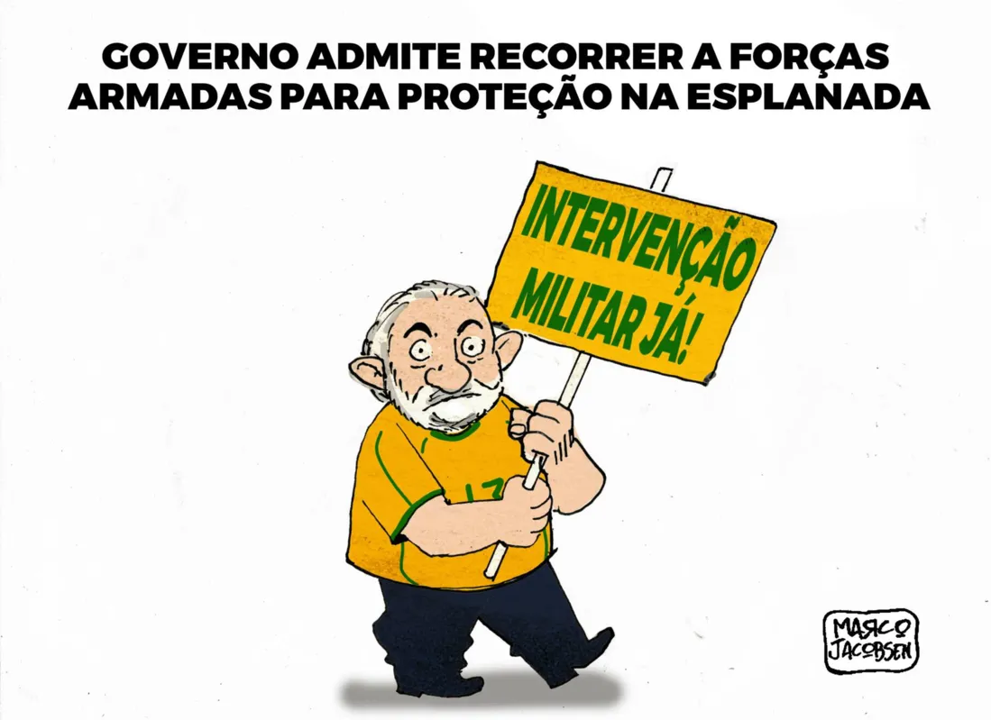 Imagem ilustrativa da imagem Charge 12/01/2023