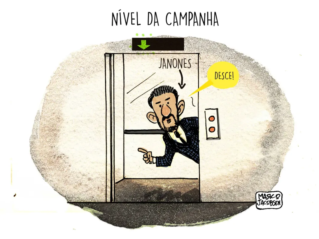 Imagem ilustrativa da imagem Charge 12/10/2022