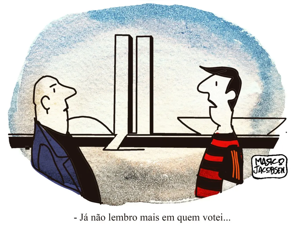 Imagem ilustrativa da imagem Charge 13-10-2022