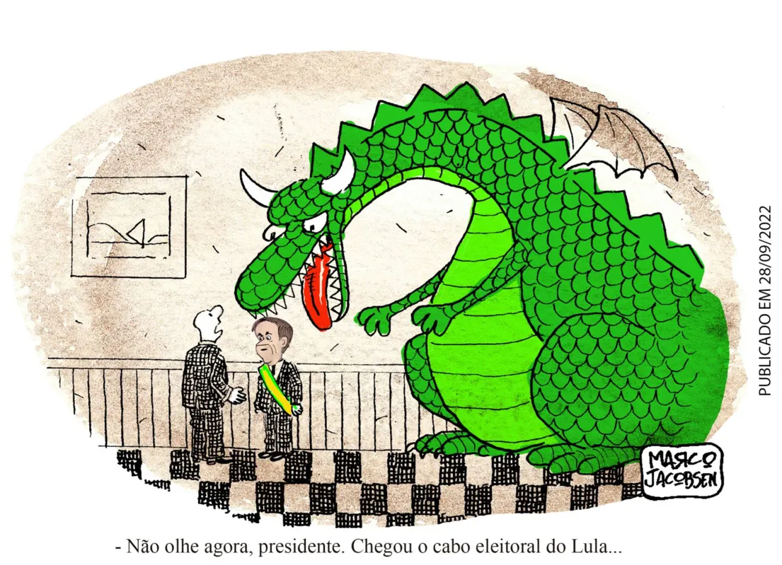 Imagem ilustrativa da imagem Charge 13/02/2023