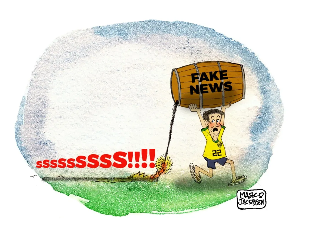 Imagem ilustrativa da imagem Charge 14/01/2023