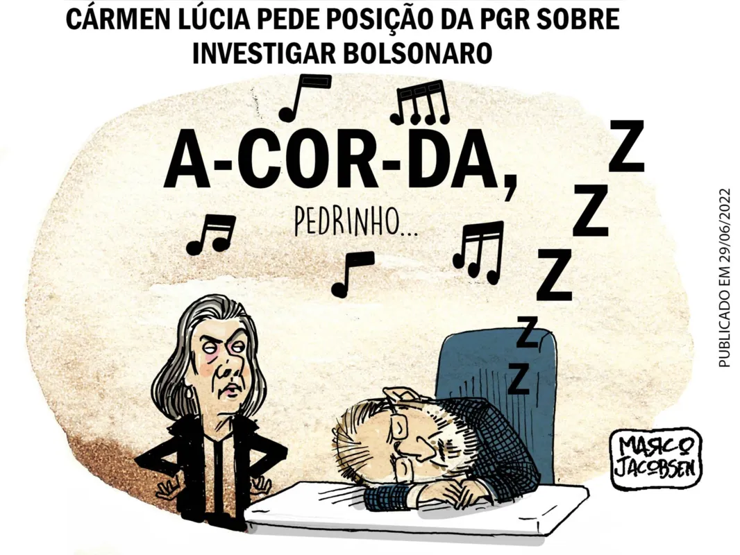 Imagem ilustrativa da imagem Charge 14/02/2023