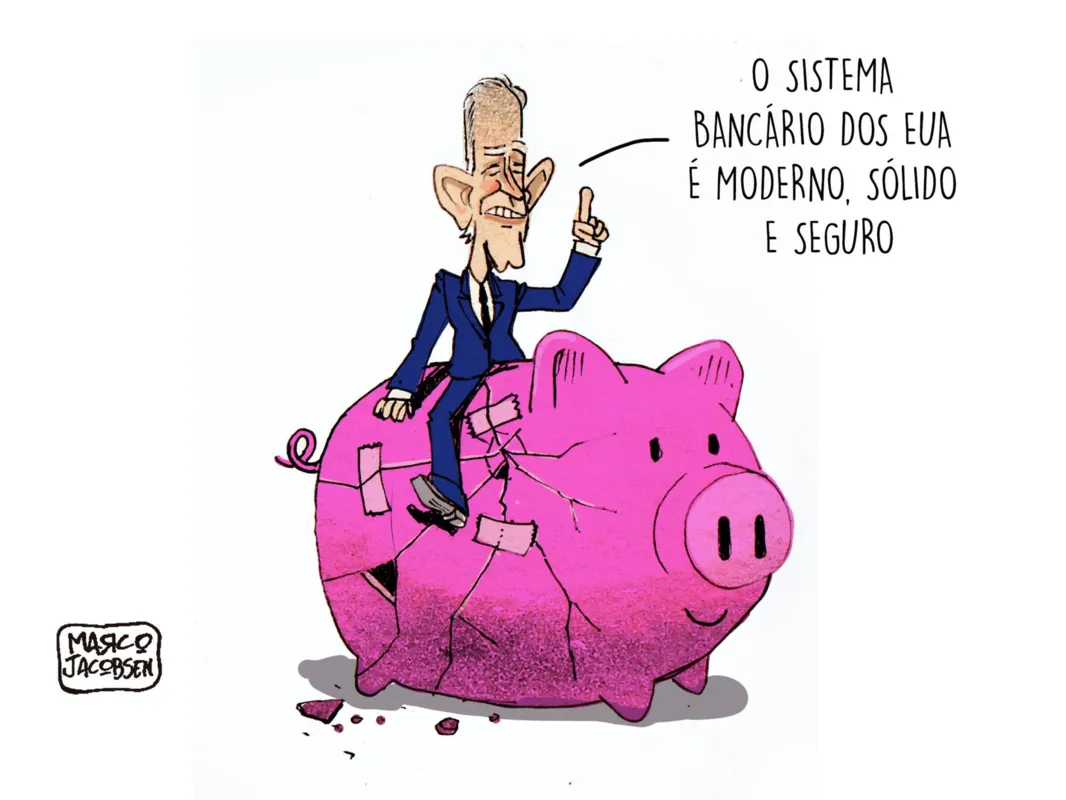 Imagem ilustrativa da imagem Charge 14/03/2023