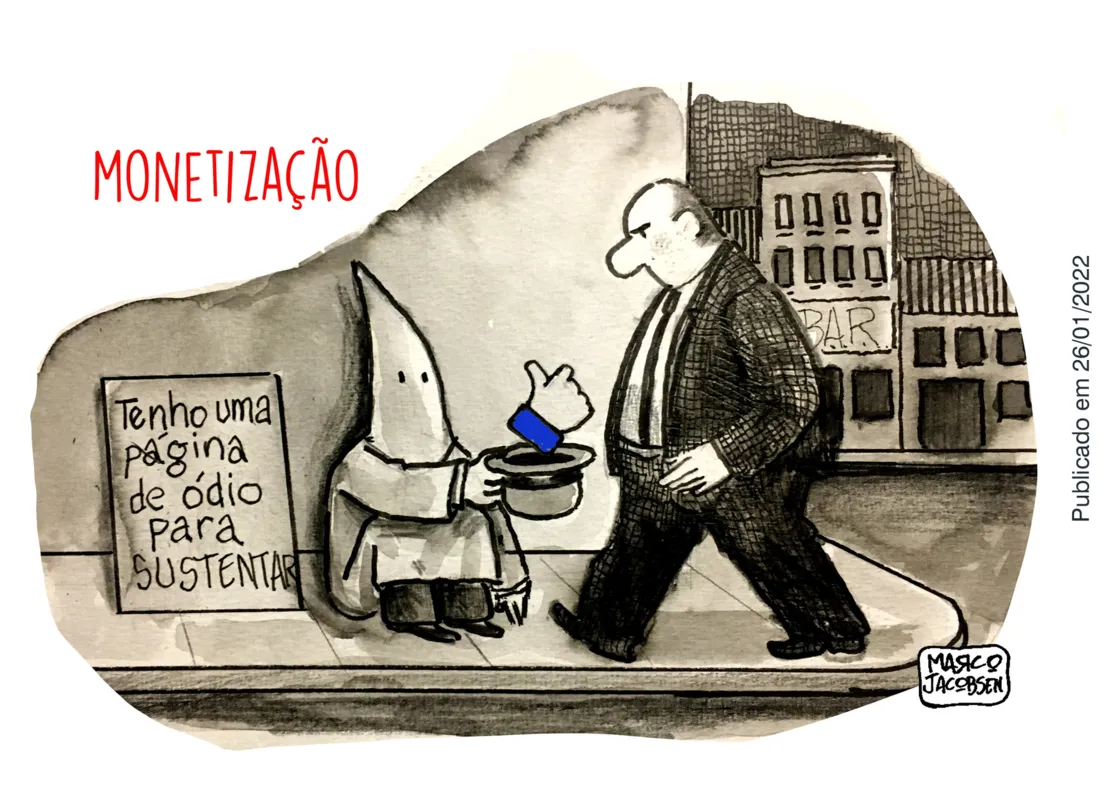 Imagem ilustrativa da imagem Charge 15/02/2023
