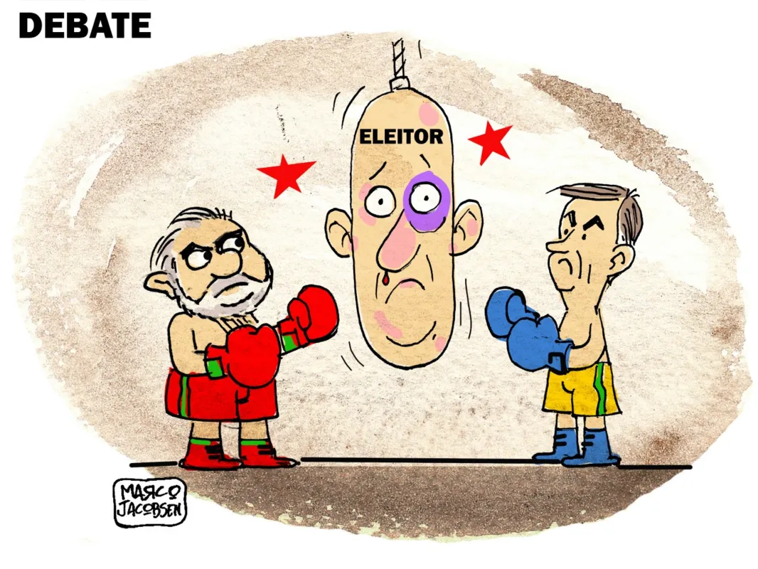 Imagem ilustrativa da imagem Charge 15/10/2022