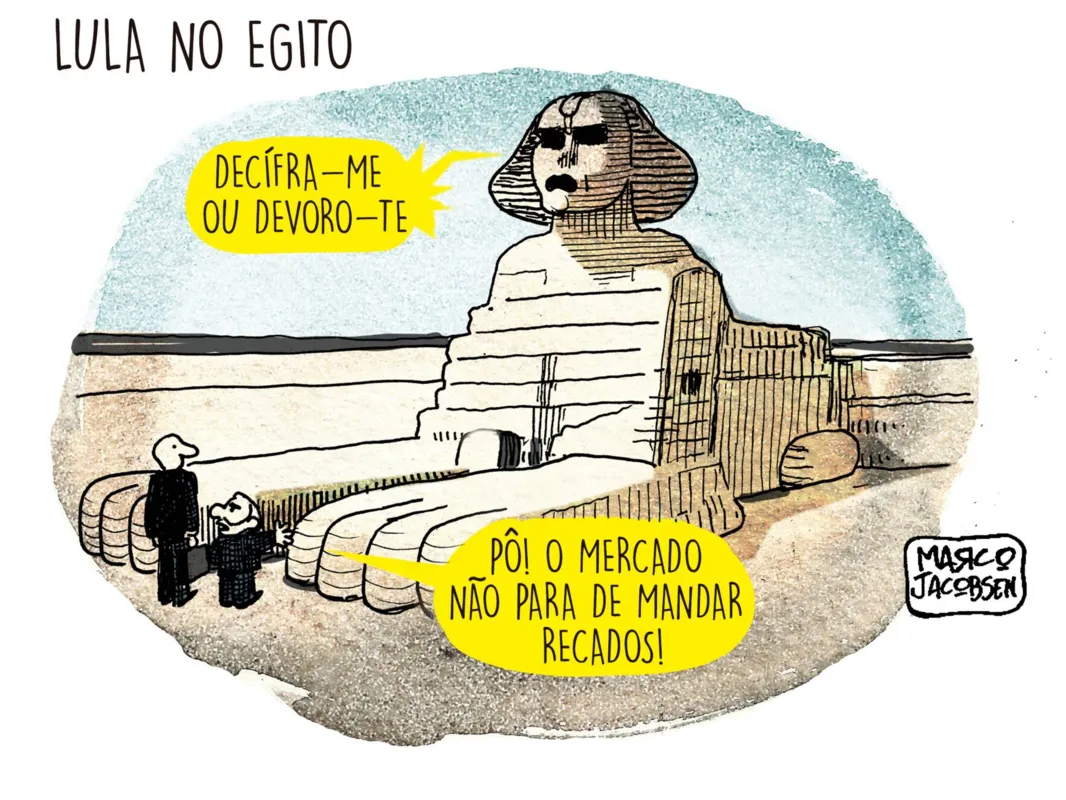 Imagem ilustrativa da imagem Charge 15/11/2022