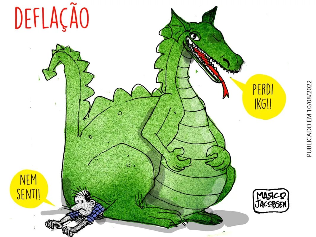 Imagem ilustrativa da imagem Charge 17/02/2023