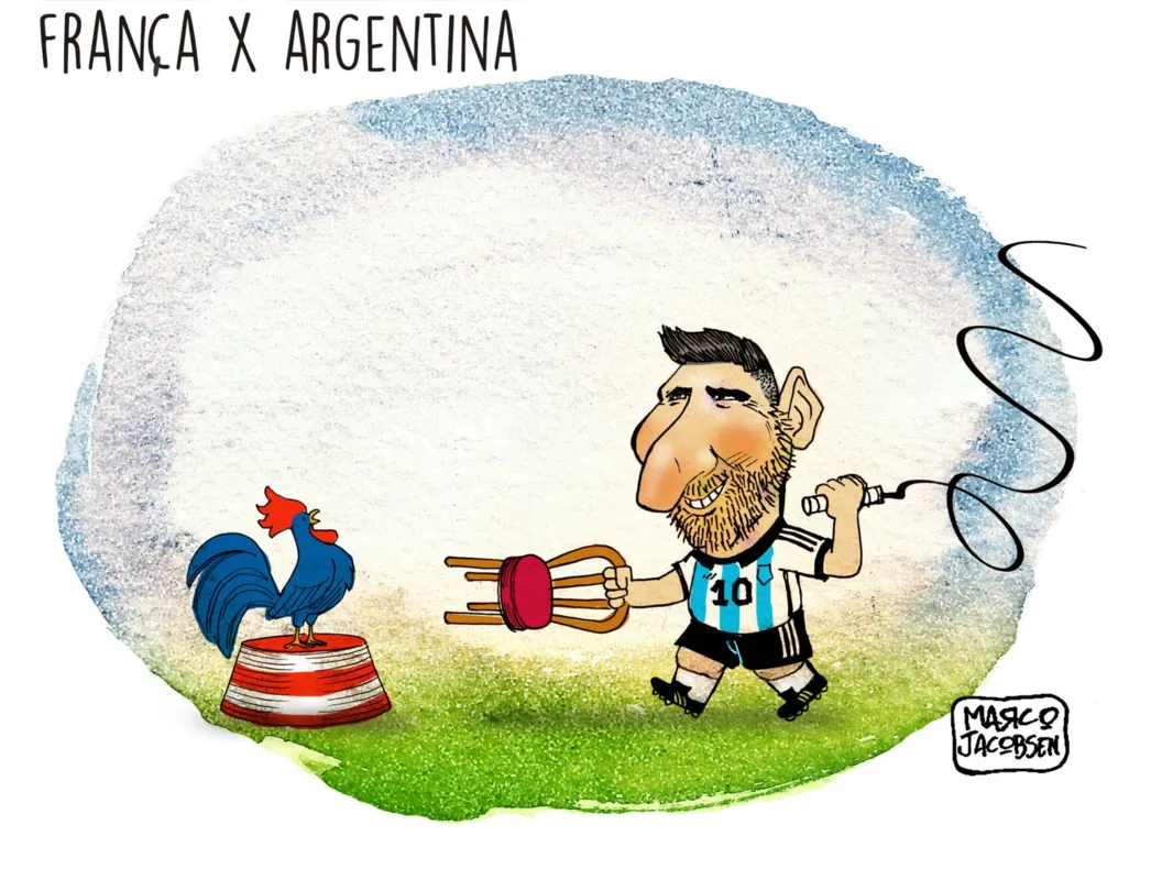 Imagem ilustrativa da imagem Charge 17/12/2022