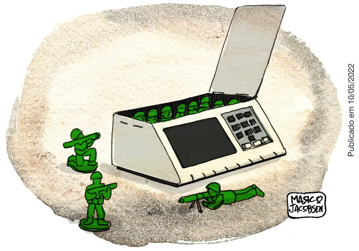 Imagem ilustrativa da imagem Charge 21/02/2023