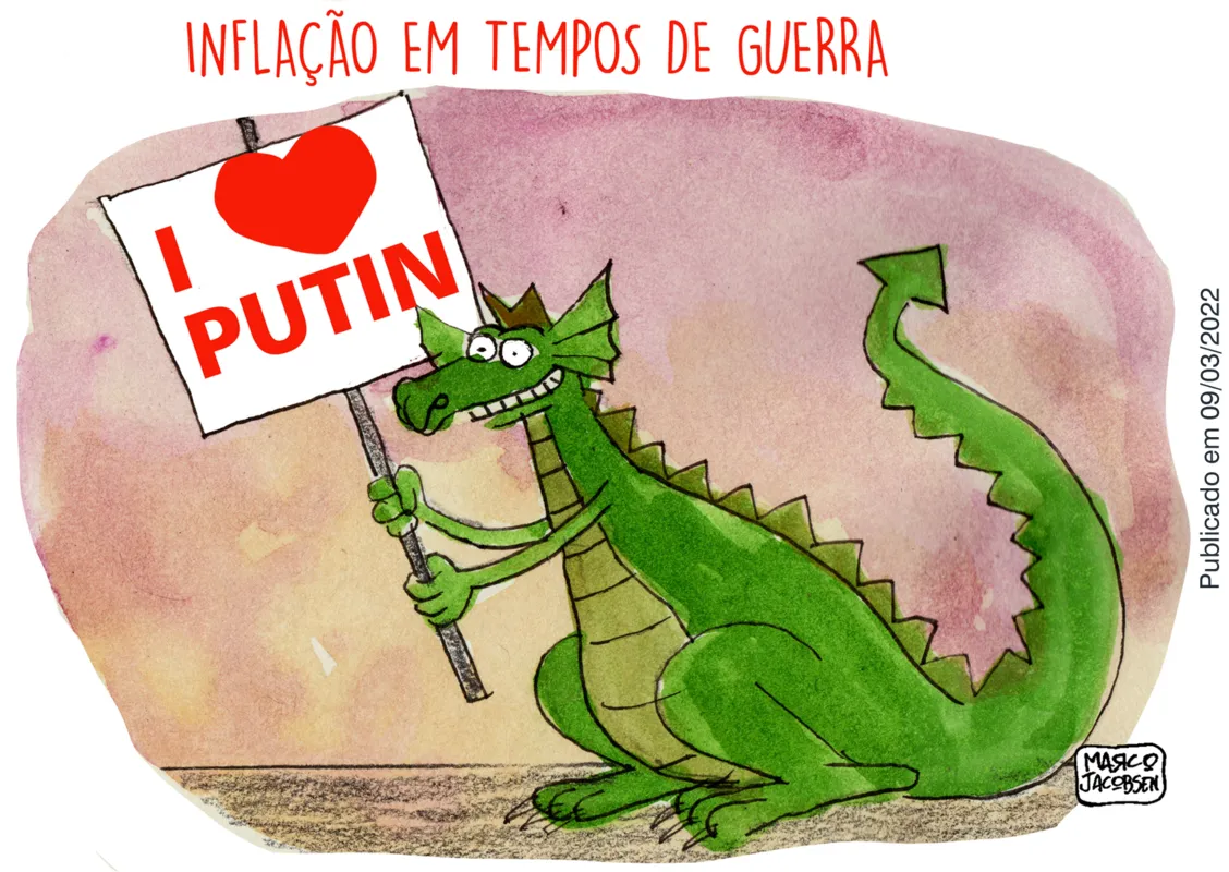 Imagem ilustrativa da imagem Charge 22/02/2023