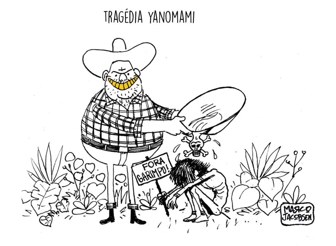 Imagem ilustrativa da imagem Charge 23/01/2023