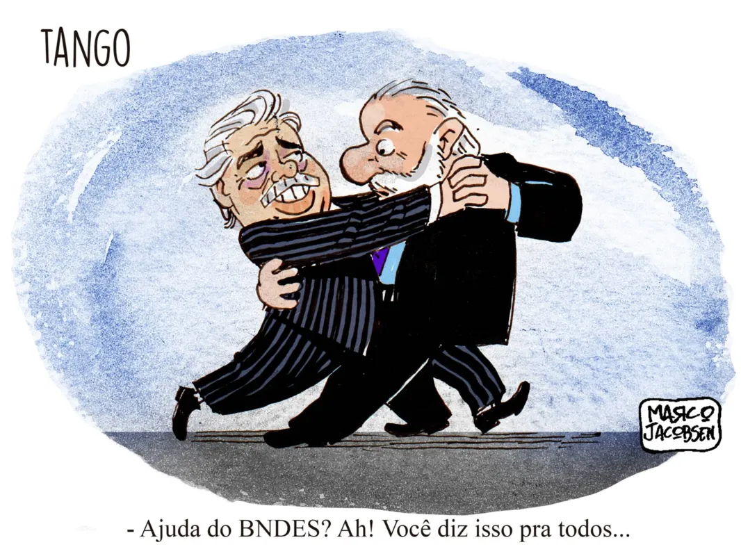 Imagem ilustrativa da imagem Charge 24/01/2023