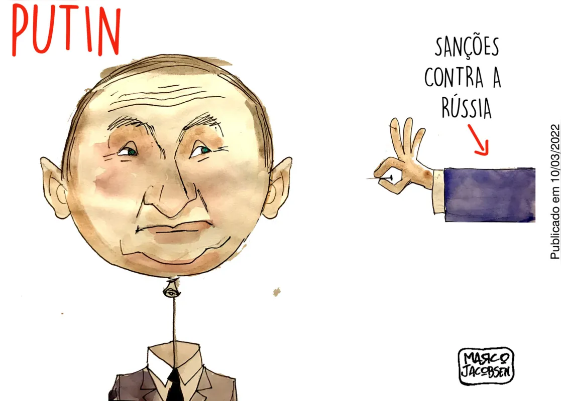 Imagem ilustrativa da imagem Charge 25/02/2023