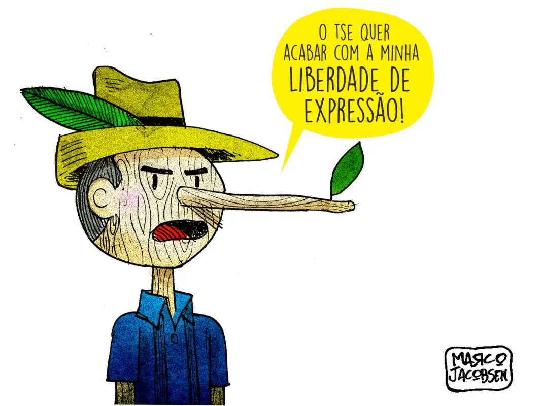 Imagem ilustrativa da imagem Charge 25/08/2022