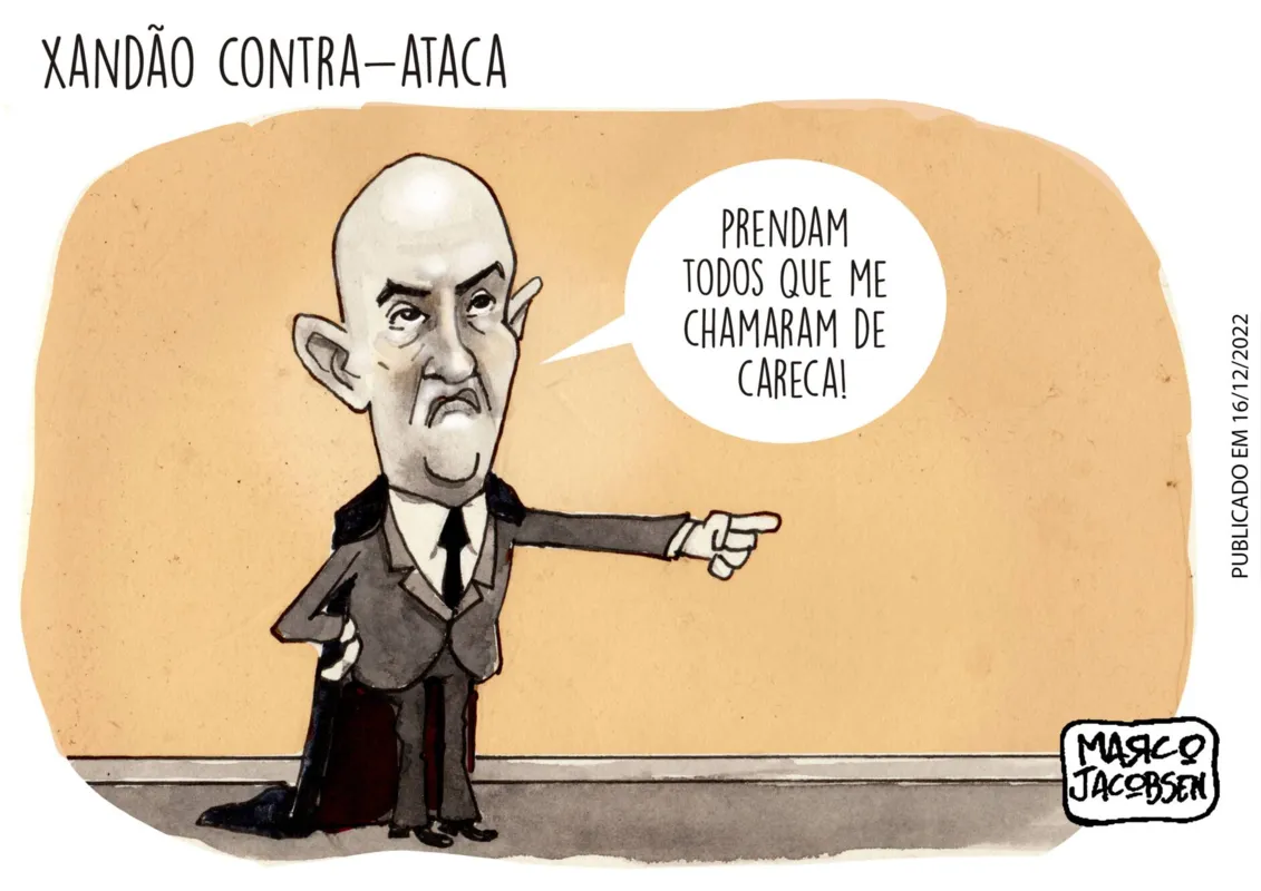 Imagem ilustrativa da imagem Charge 27/02/2022