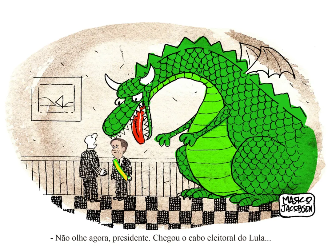 Imagem ilustrativa da imagem Charge 28/09/2022