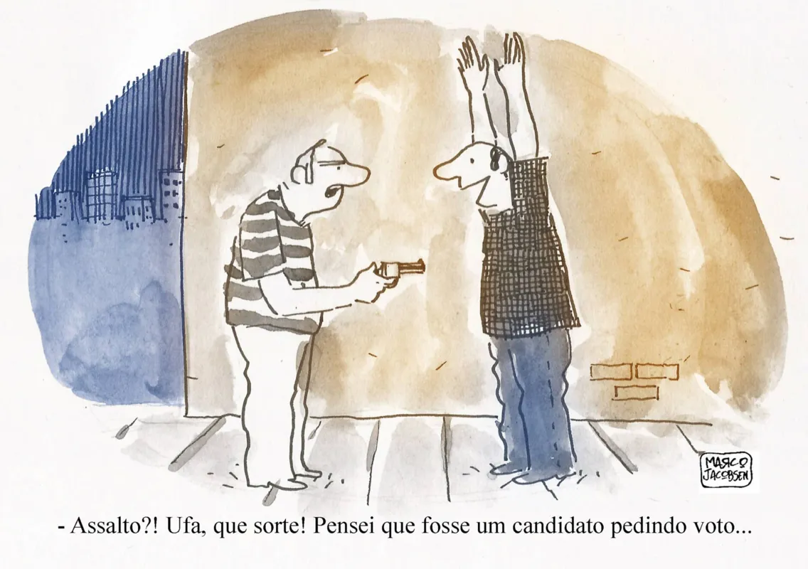 Imagem ilustrativa da imagem Charge 31/08/2022