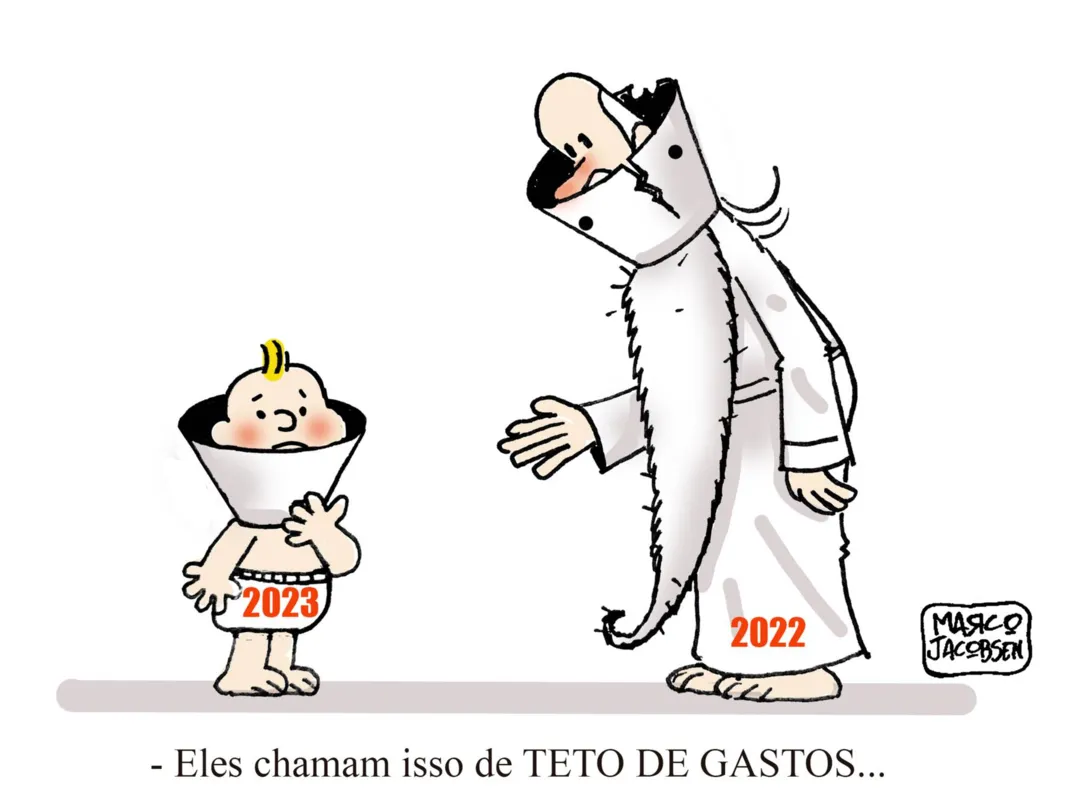 Imagem ilustrativa da imagem Charge 31/12/2022