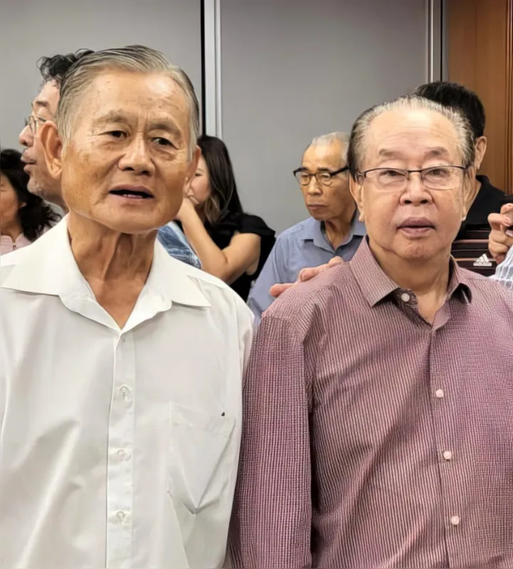 O engenheiro Carlos Eikiti e empresário  Ywao Miyamoto