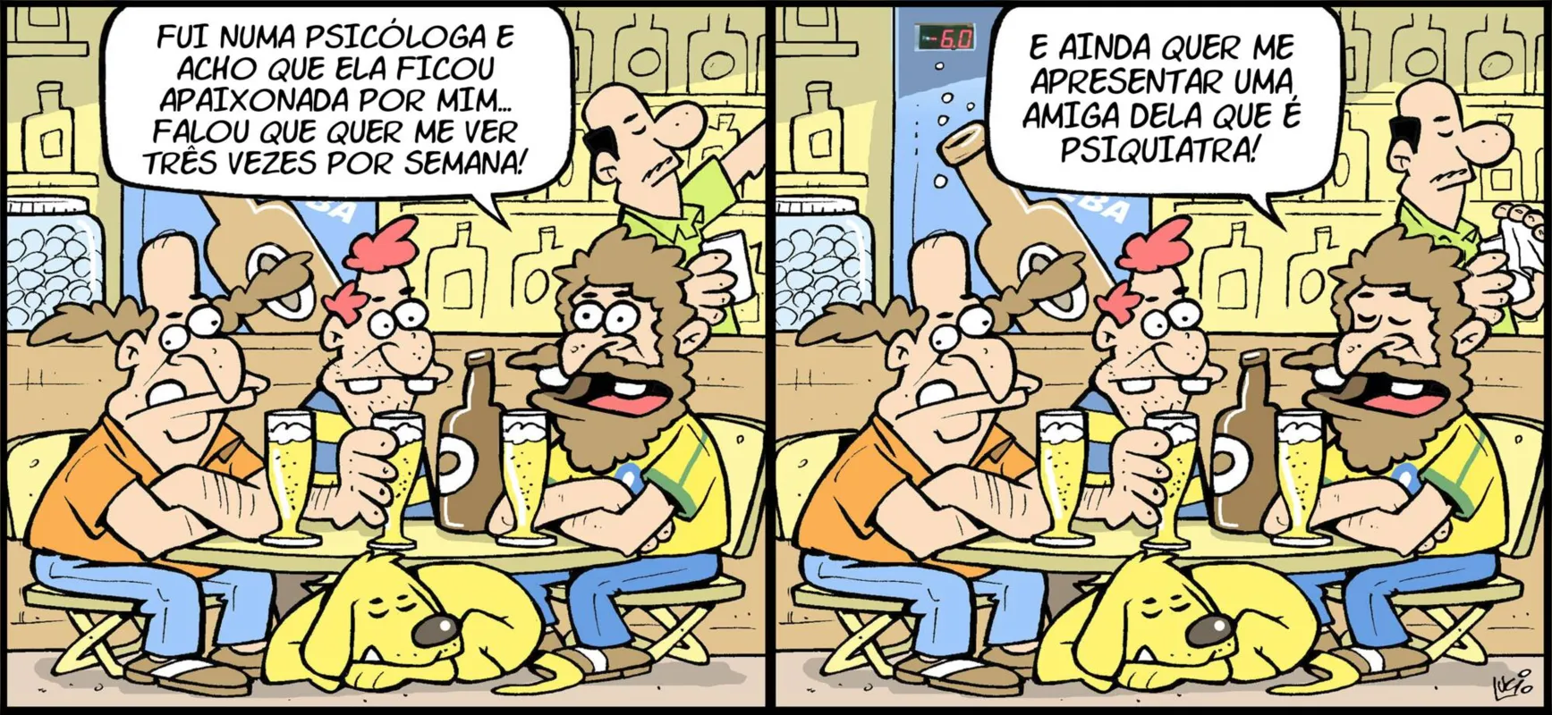 Imagem ilustrativa da imagem Comece a quarta-feira com uma dose de humor