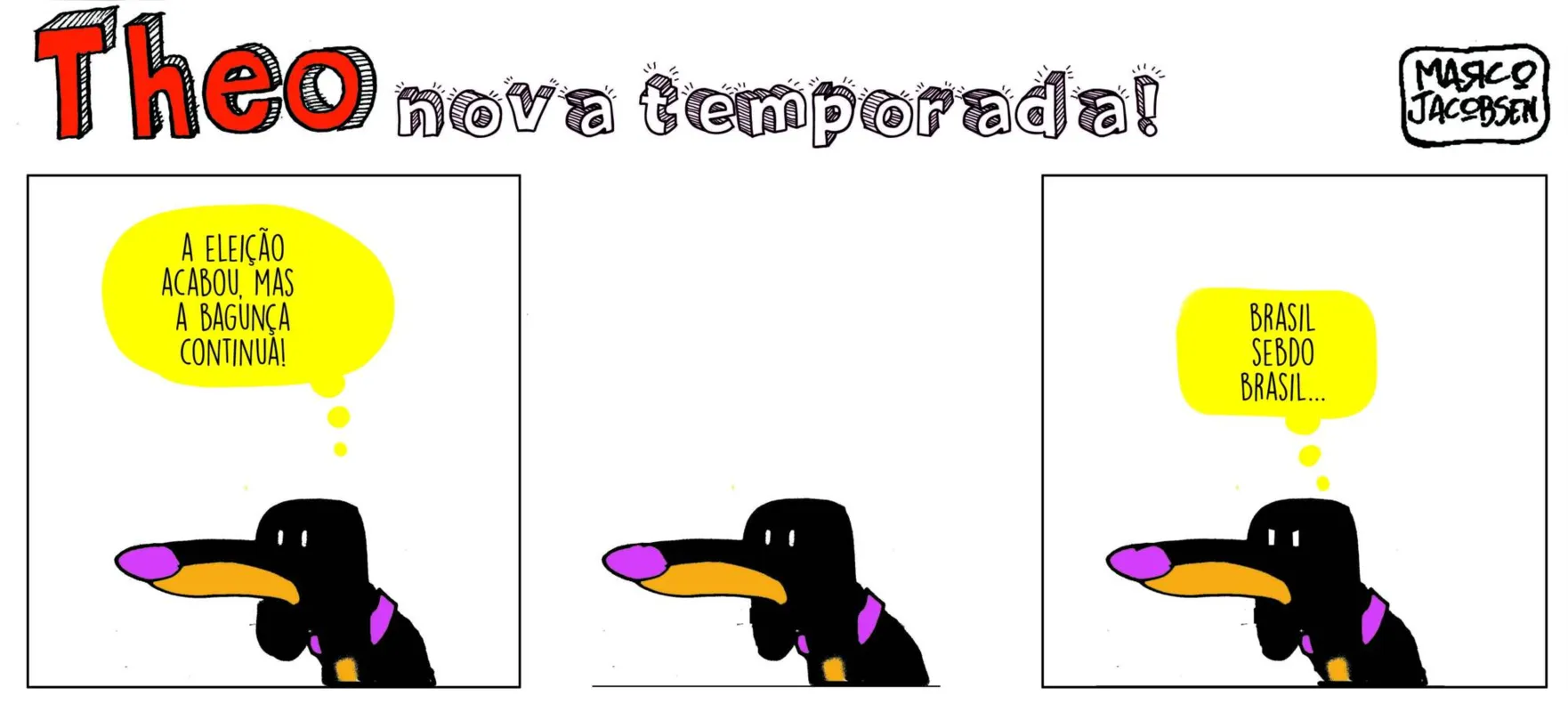 Imagem ilustrativa da imagem Comece a quarta-feira com uma dose de humor