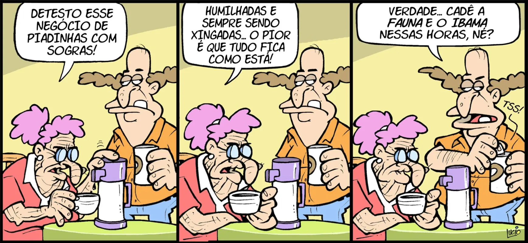 Imagem ilustrativa da imagem Comece a quinta-feira com humor com Theo e Edibar