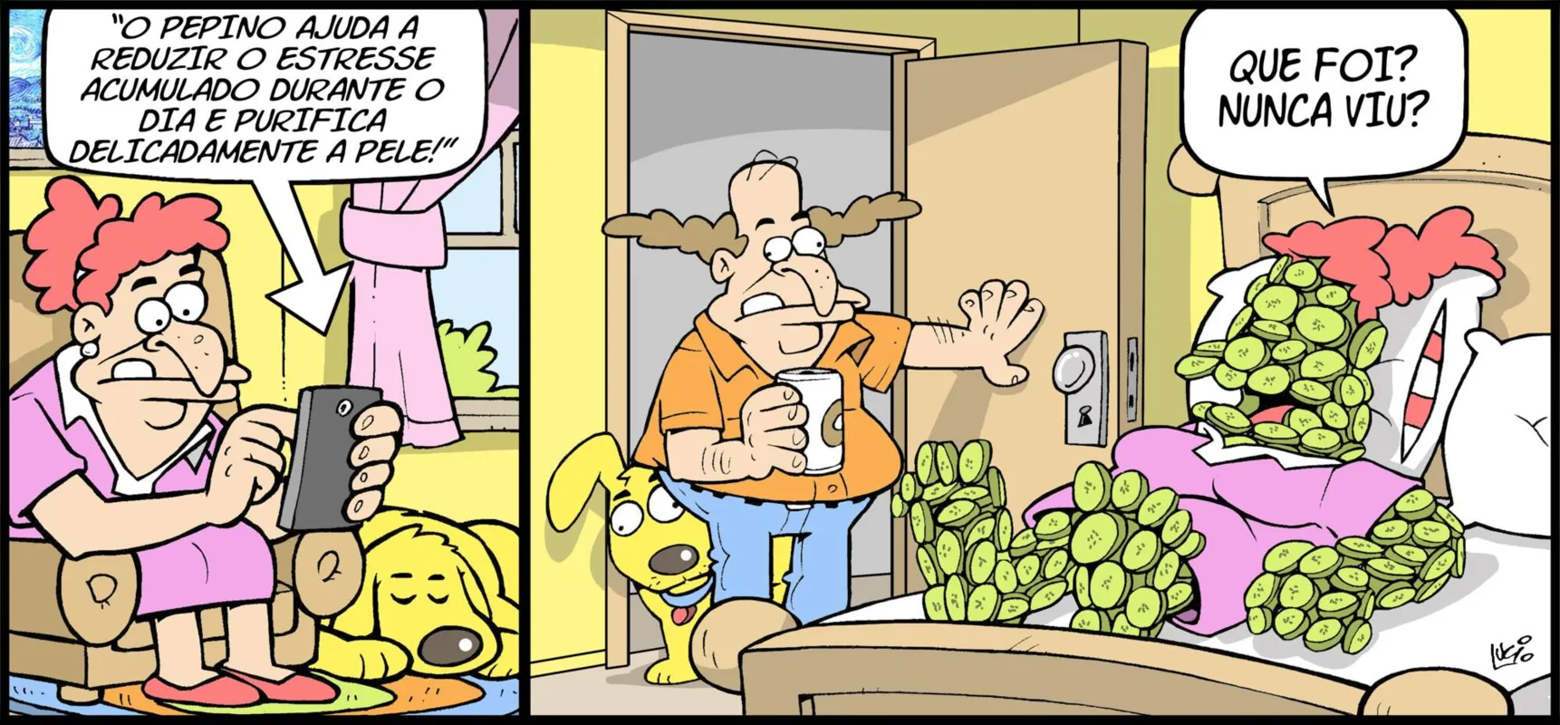 Imagem ilustrativa da imagem Comece a quinta-feira com uma pitada de humor