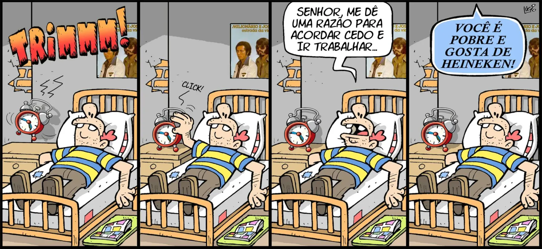 Imagem ilustrativa da imagem Comece a segunda-feira com humor com Theo e Edibar
