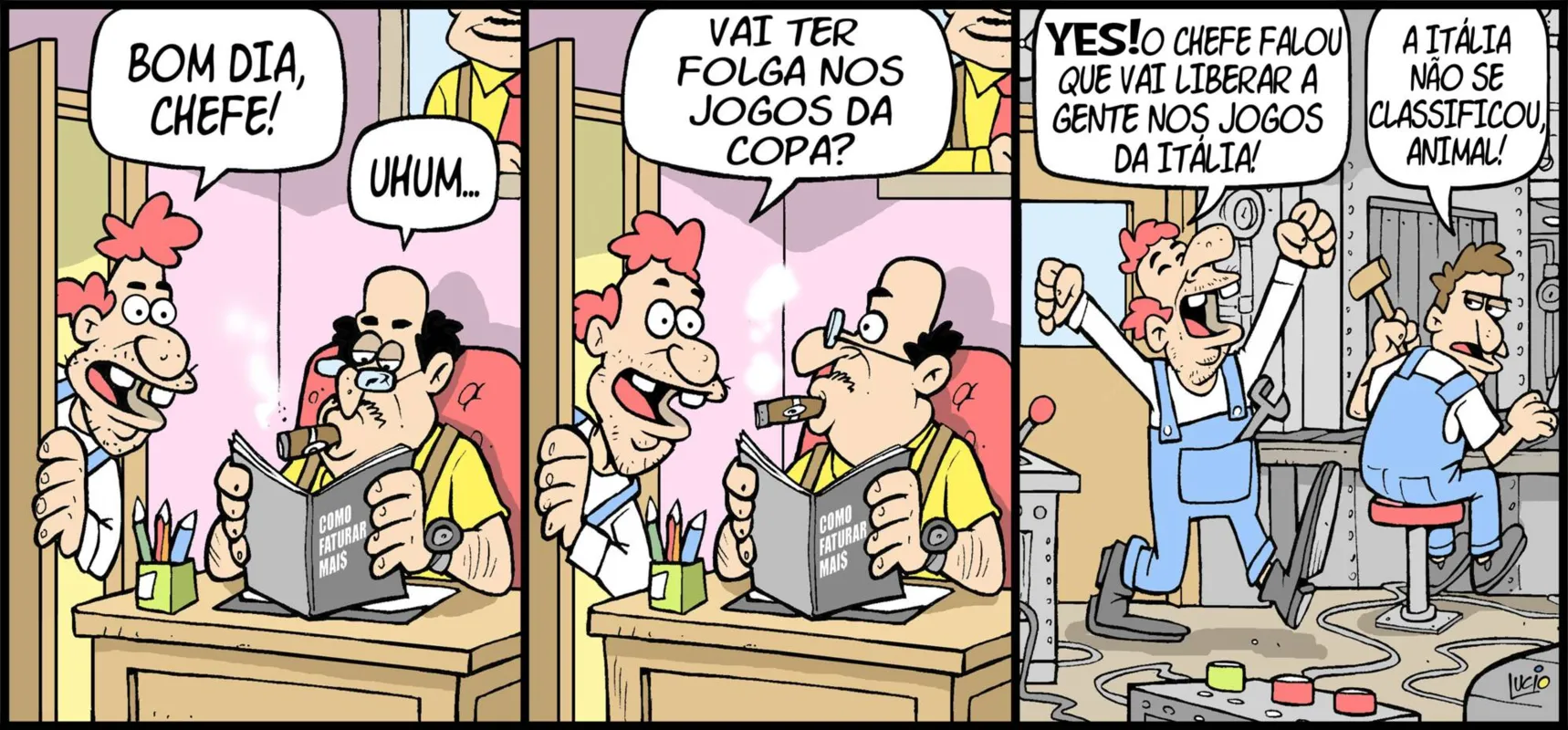 Imagem ilustrativa da imagem Comece a segunda-feira com uma boa dose de humor
