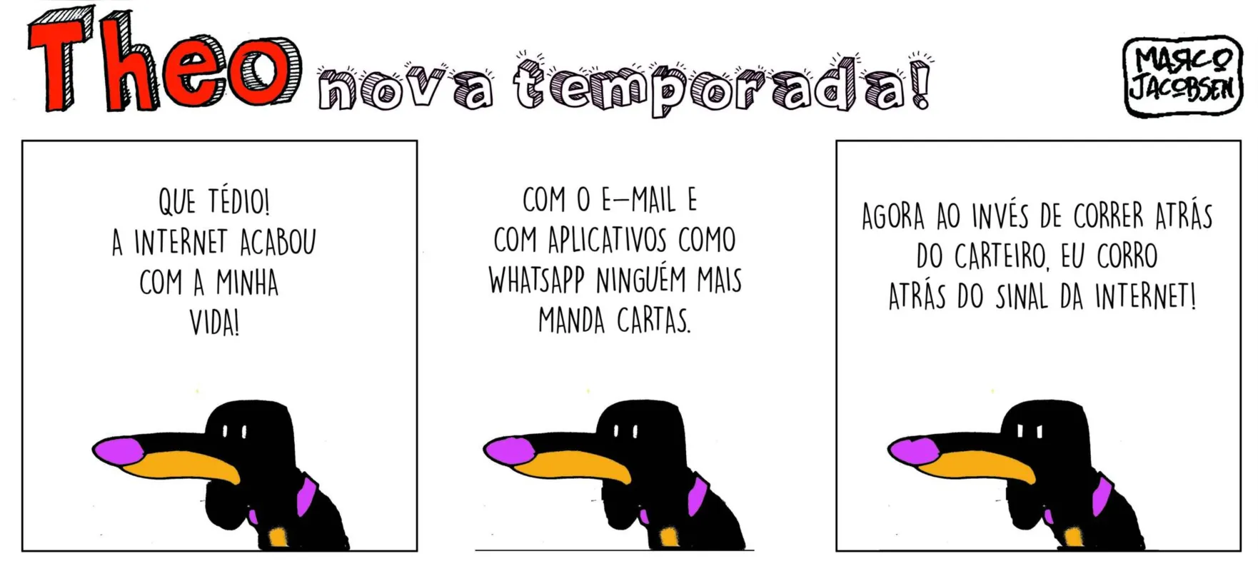 Imagem ilustrativa da imagem Comece a sua segunda-feira com uma pitada de humor