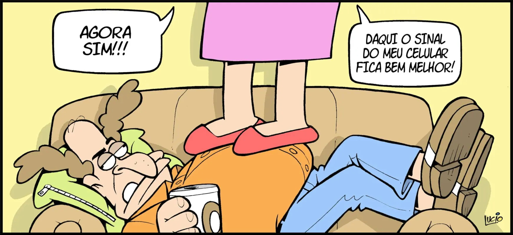 Imagem ilustrativa da imagem Comece a sua segunda-feira com uma pitada de humor