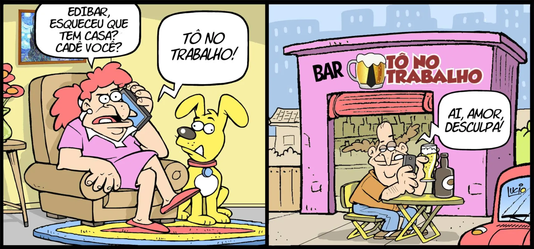 Imagem ilustrativa da imagem Comece a sua terça-feira com uma pitada de humor
