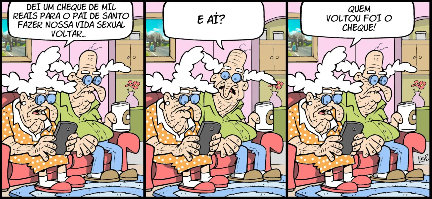 Imagem ilustrativa da imagem Comece a terça-feira com humor com as tirinhas
