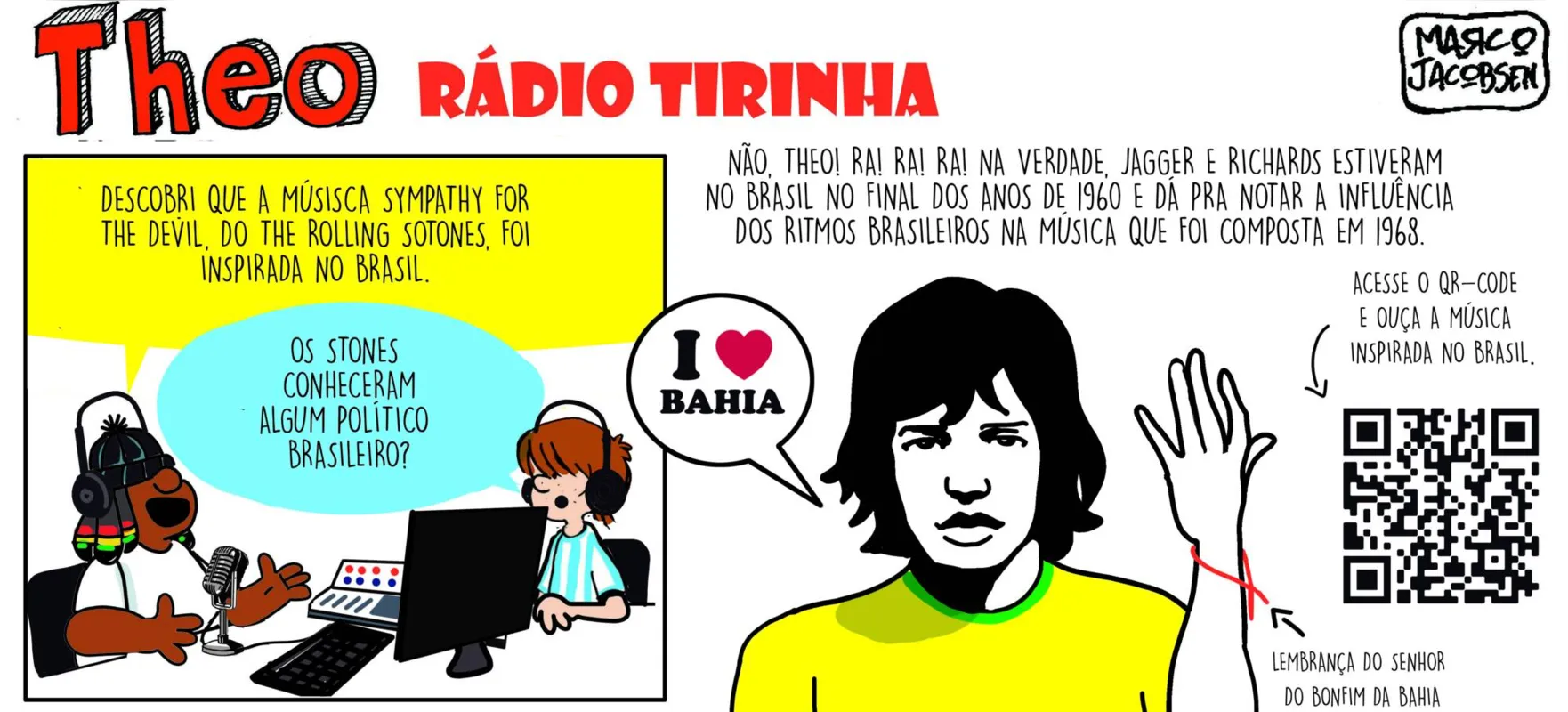 Imagem ilustrativa da imagem Comece a terça-feira com humor com as tirinhas