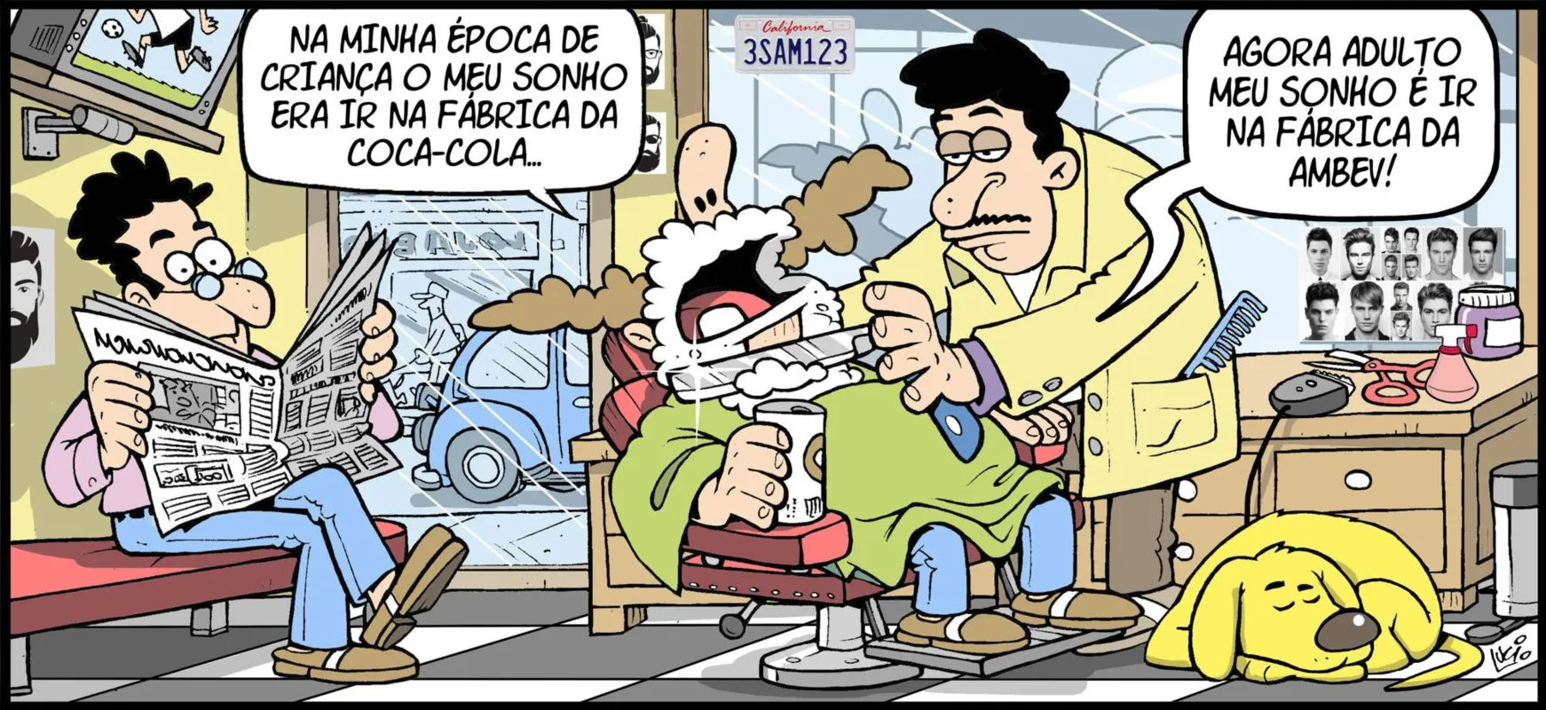 Imagem ilustrativa da imagem Comece a terça-feira com uma dose de humor