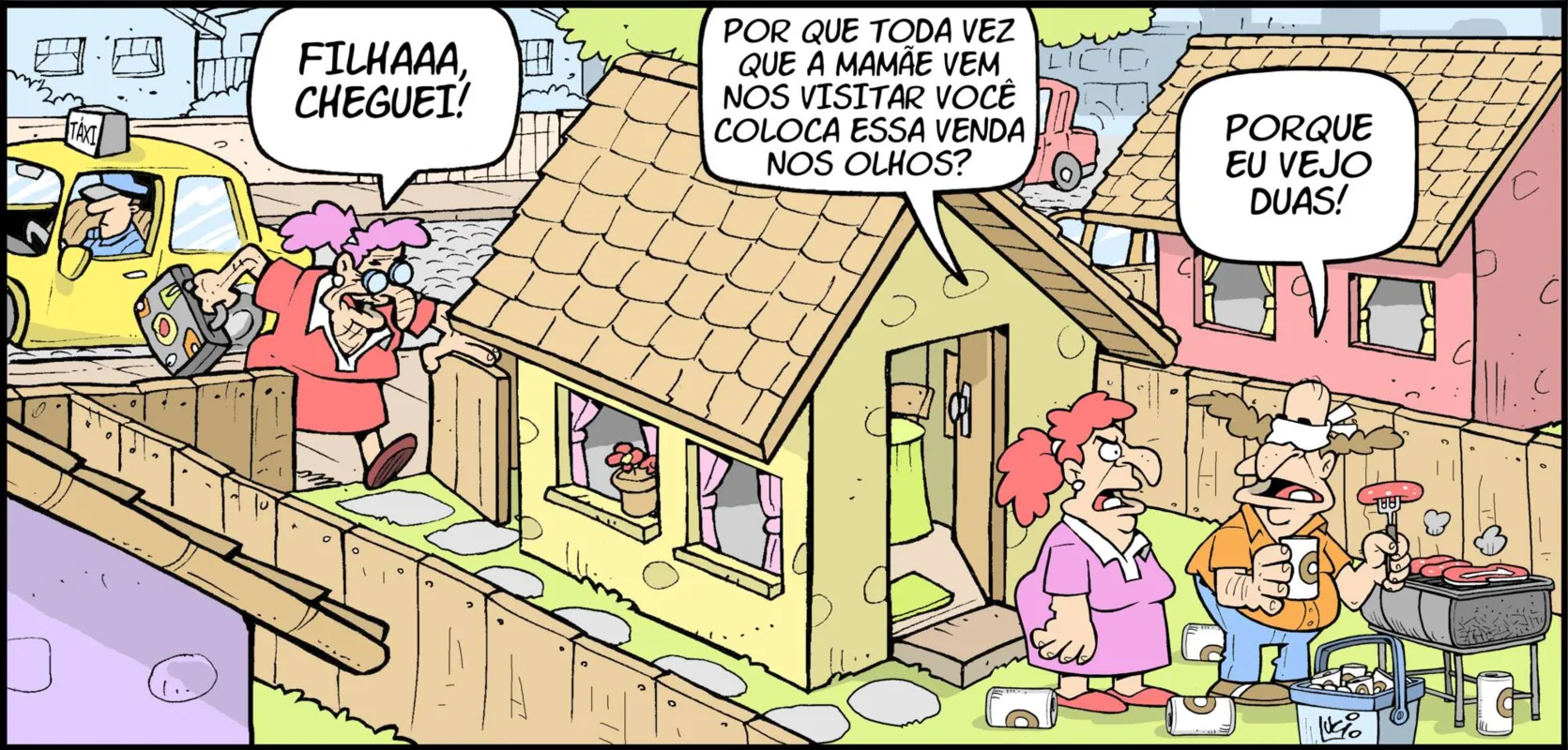 Imagem ilustrativa da imagem Comece o fim de semana com humor com Theo e Edibar