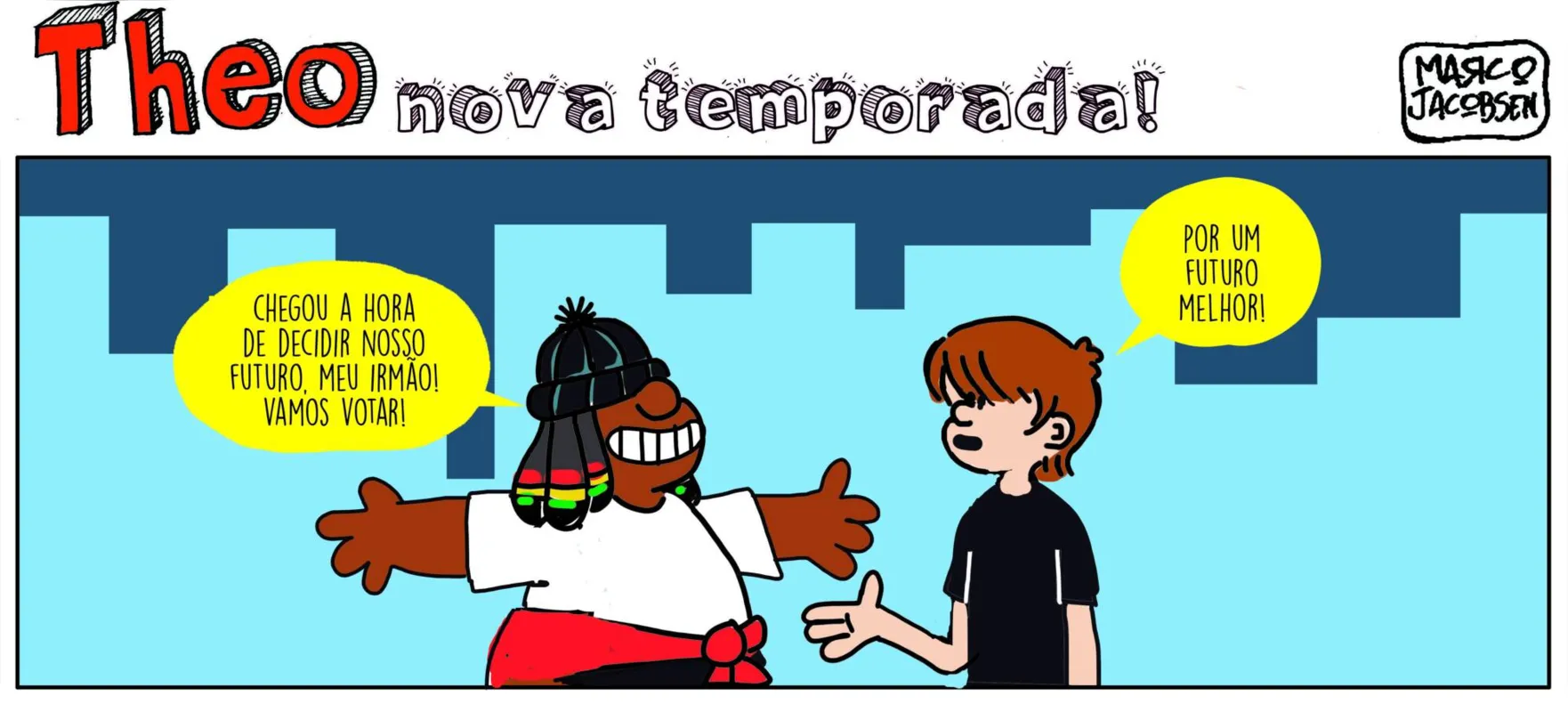 Imagem ilustrativa da imagem Comece o fim de semana com humor com as tirinhas