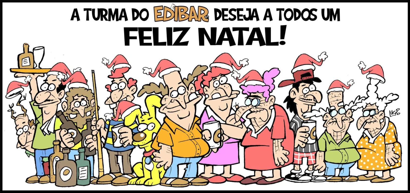 Imagem ilustrativa da imagem Comece o fim de semana de Natal com uma dose de humor!