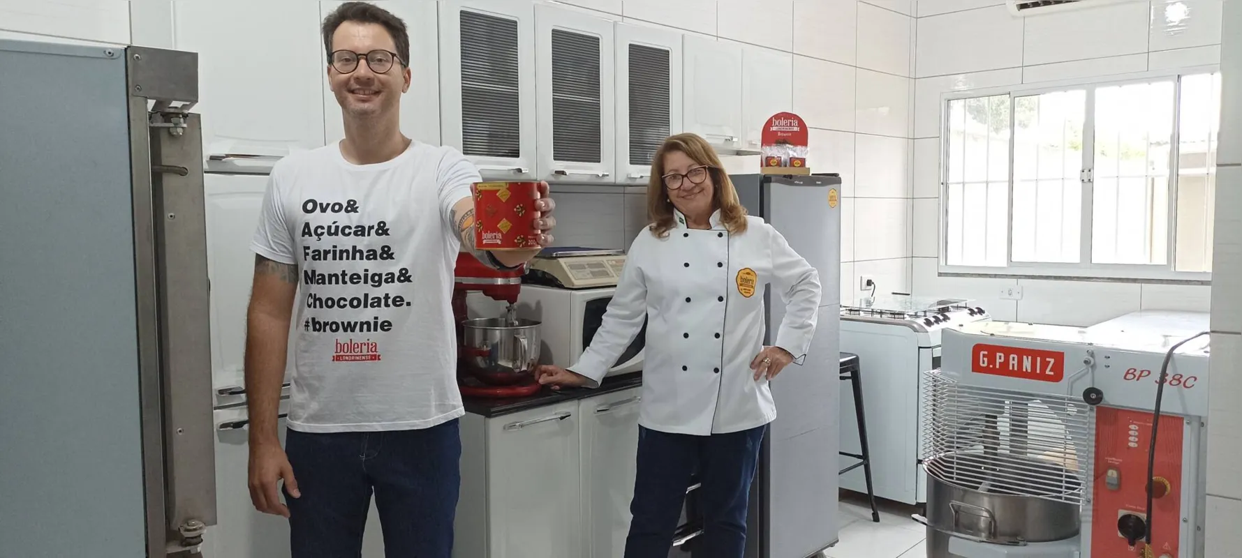 Caique e Claudete Farias, da Boleria Londrinense: "Empreender é um desafio diário"