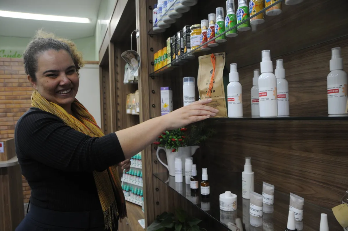 Danielle Gasparino Prado, sócia da Vivah: 80% da clientela masculina quer a manipulação de produtos para calvície e cuidados capilares