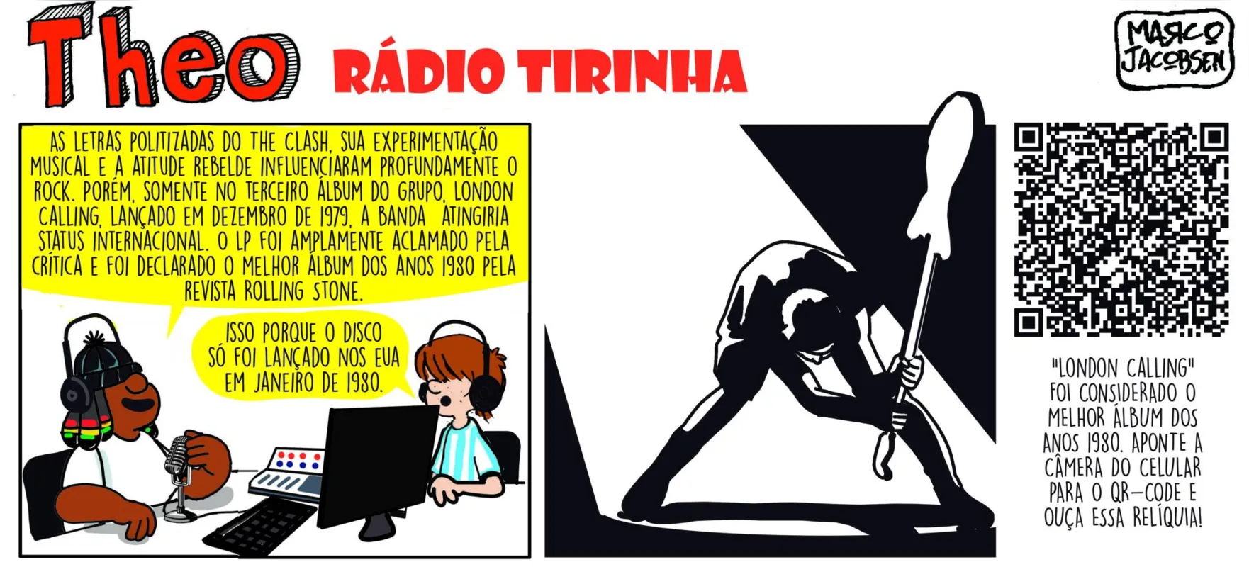 Imagem ilustrativa da imagem Divirta-se com as tirinhas de Theo e Edibar