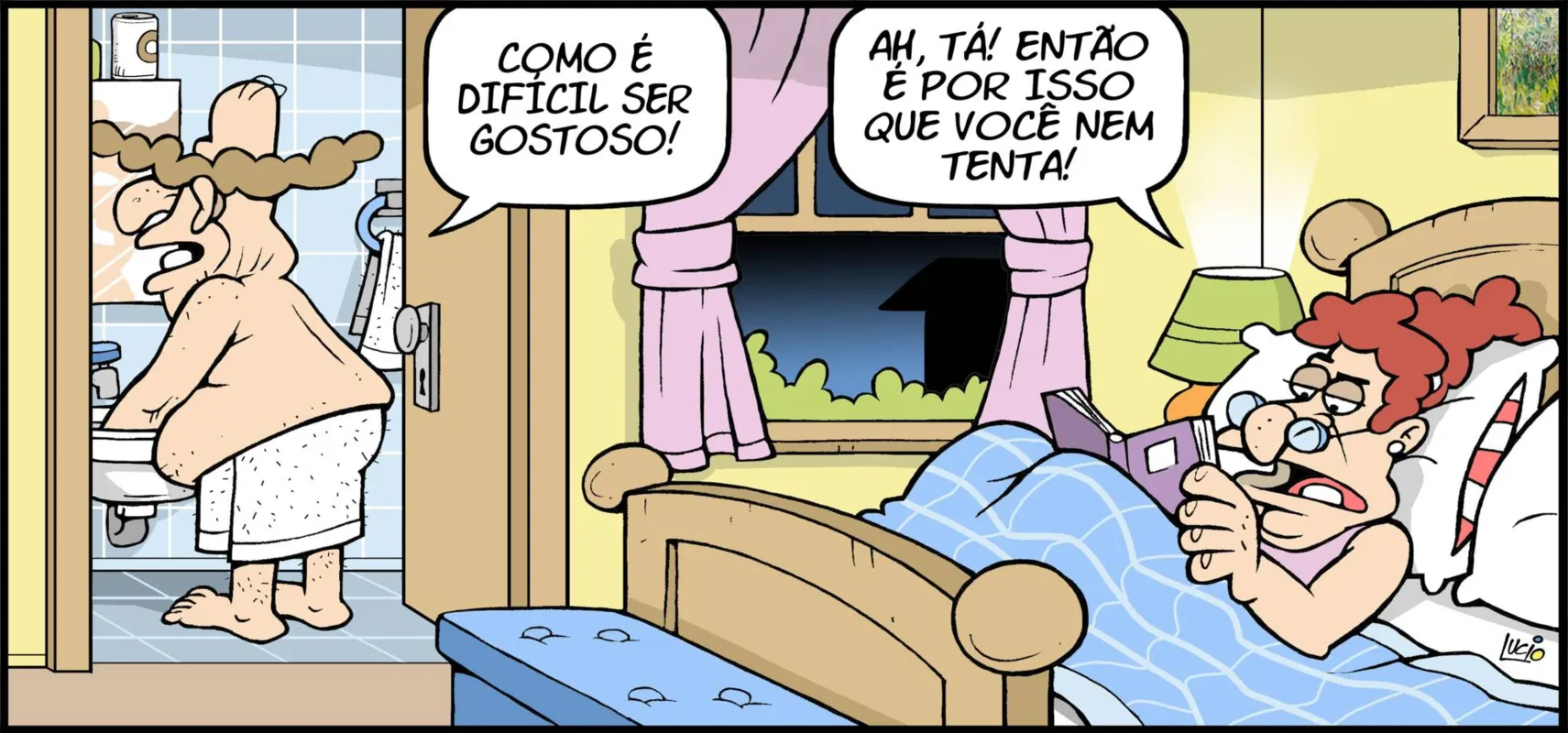 Imagem ilustrativa da imagem Divirta-se com as tirinhas de Theo e Edibar
