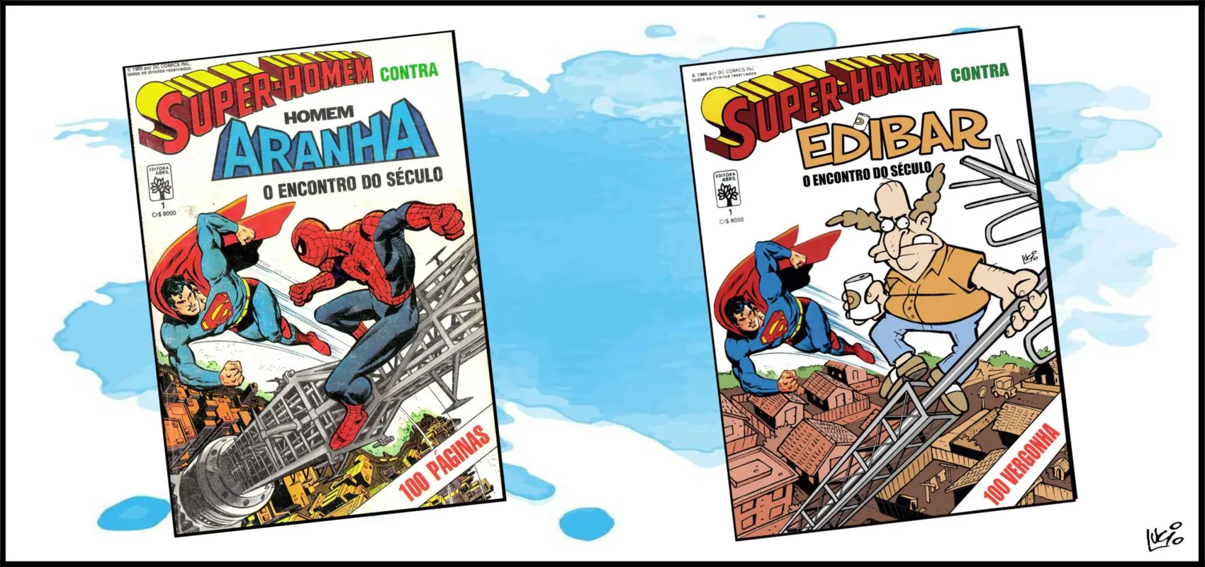 Imagem ilustrativa da imagem Divirta-se com os quadrinhos de Theo e Edibar