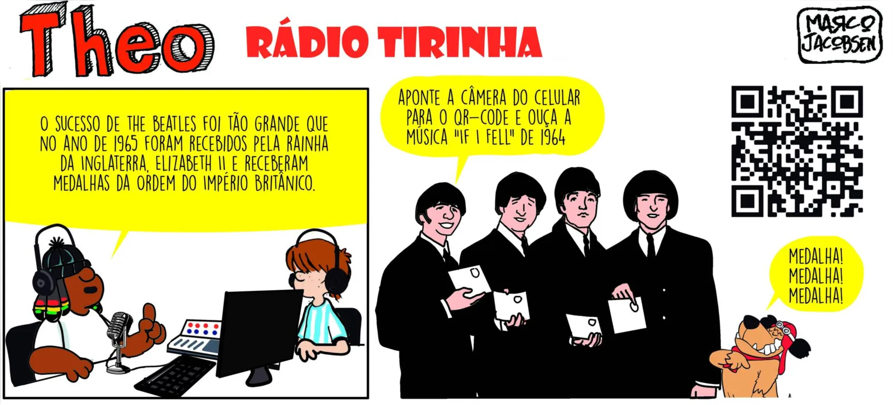 Imagem ilustrativa da imagem Dose de tirinhas para começar o dia com humor