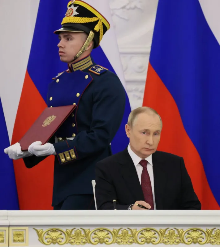 O presidente da Rússia, Vladimir Putin