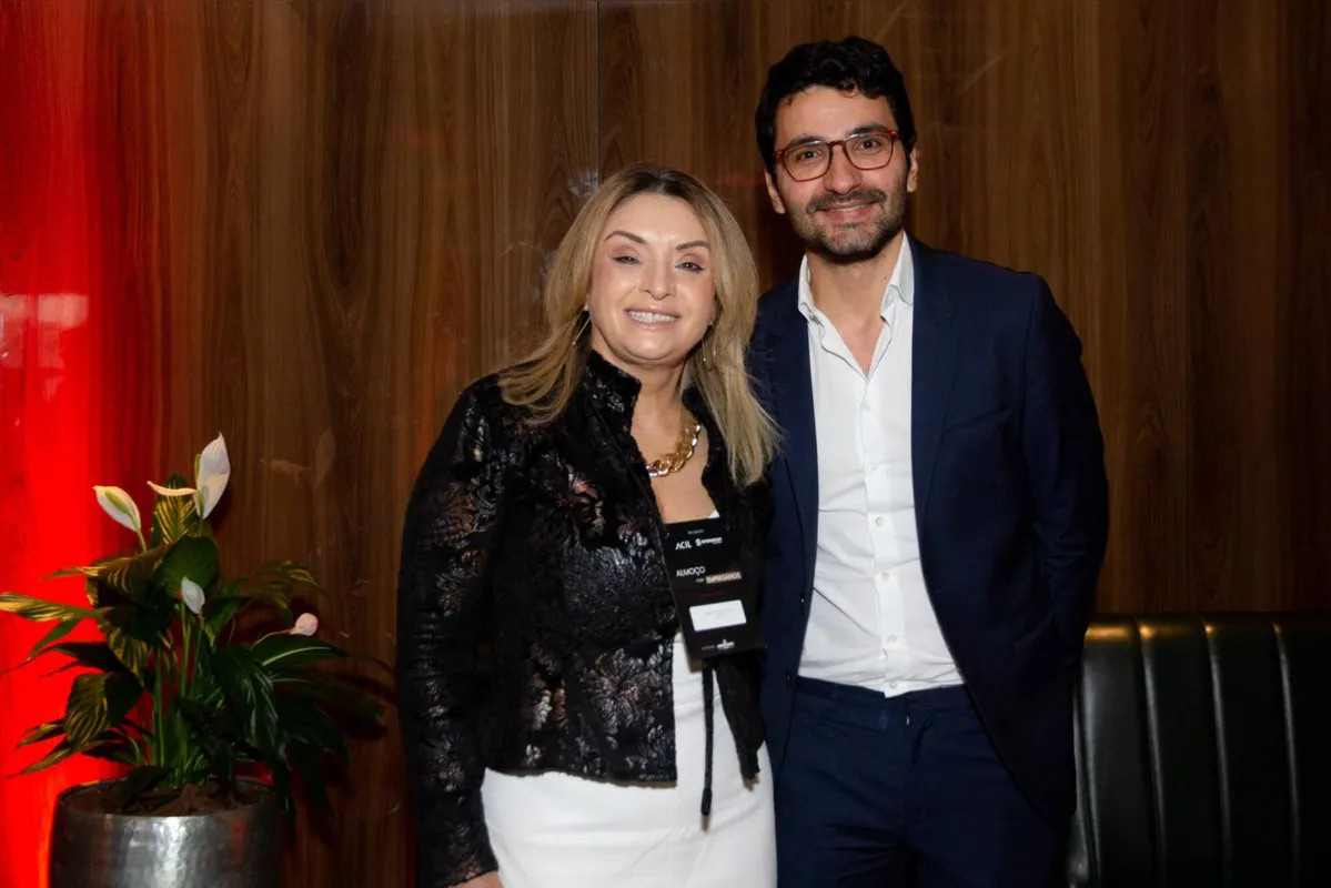 Marcia Manfrin (Acil) e Bruno Balassiano